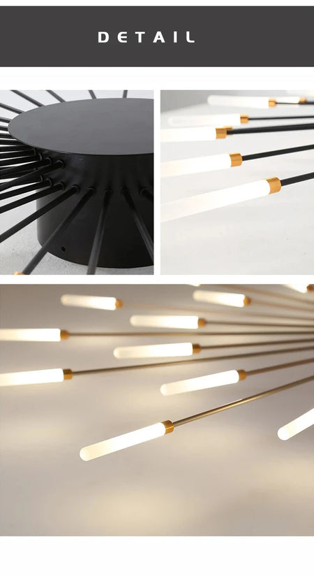 Ceiling Light - Modern Creativity Fireworks LED Chandeliers SW-36210345 - SWEET-LIGHTS