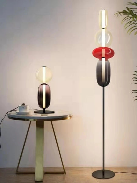 Floor Lamp - Italian Colored Glass LED Designer Light SW-36210458 - SWEET-LIGHTS
