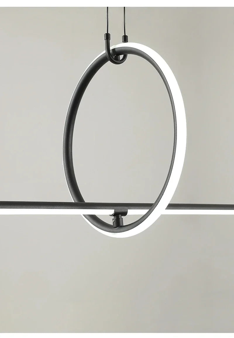 Pendant Light - Post Modern LED Strip Geometric Pattern for Home SW-36210468 - SWEET-LIGHTS