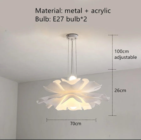Pendant Light - Italian Design White Butterfly Chandelier LED SW-36210478 - SWEET-LIGHTS