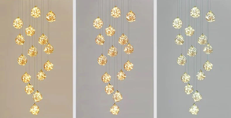 Chandelier - Nordic Home Decoration Stair Chandelier 6-30 Heads SW-36210347 - SWEET-LIGHTS