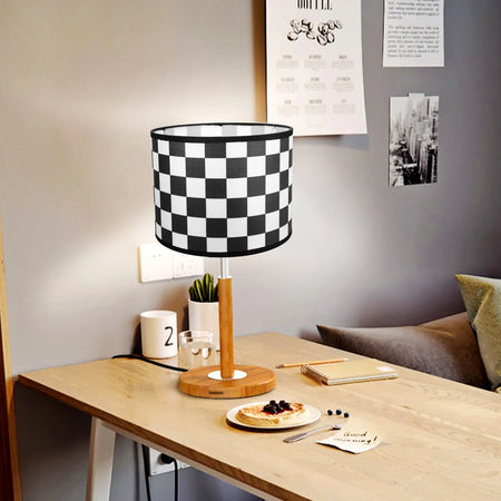 Lampshade - Single Drum Linen Fabric Replacement Shade SW-36214567 - SWEET-LIGHTS