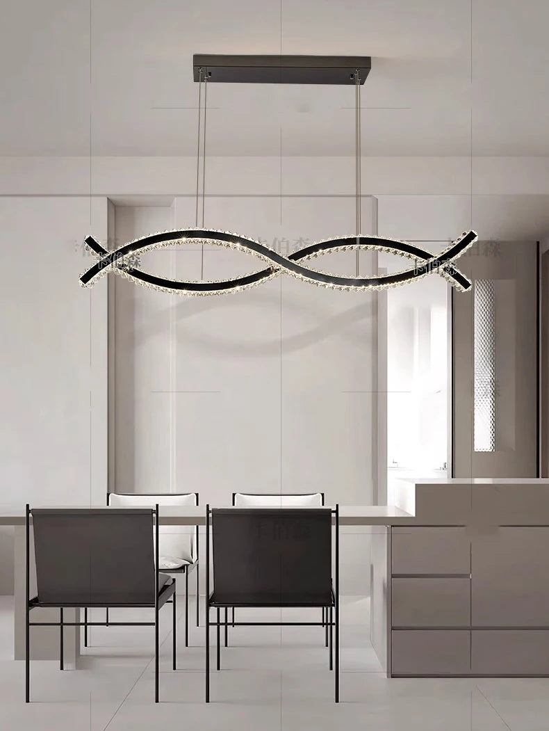 Pendant Light - Modern LED Ring Chandelier for Living Room SW-36210789 - SWEET-LIGHTS
