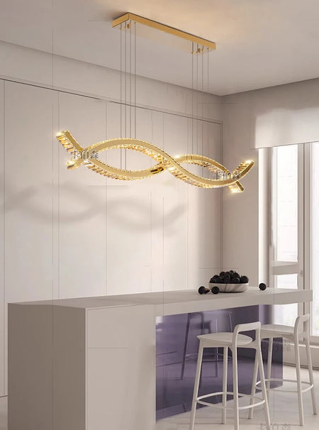 Pendant Light - Modern LED Ring Chandelier for Living Room SW-36210789 - SWEET-LIGHTS