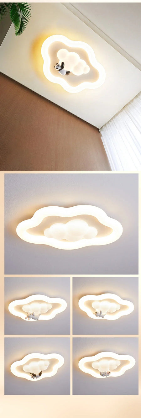 Children Lighting - Modern Cream Cloud LED Ceiling Lamp for Boys and Girls SW-36210345 - SWEET-LIGHTS