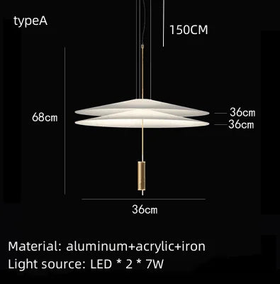 Pendant Light - Italian Flamingo Dining Table LED Chandelier SW-36210357 - SWEET-LIGHTS
