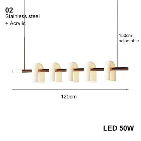 Pendant Light - Vintage Glass Luxury U Shaped Light for Dining Room and Kitchen SW-36210458 - SWEET-LIGHTS