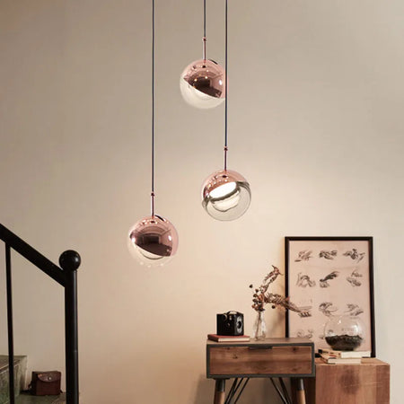 Pendant Light - Creative Round Crystal Dora Long Line for Bedroom and TV Background SW-36214567 - SWEET-LIGHTS