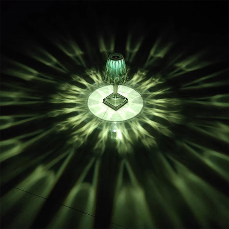 Table Lamp - LED Acrylic Diamond Crystal Decorative Desk Lamp USB Charging Touch Nightlight SW-36210457 - SWEET-LIGHTS
