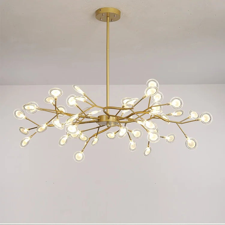 Pendant Light - Nordic G4 Led Chandelier Modern Branch Gold Black SW-36210678 - SWEET-LIGHTS