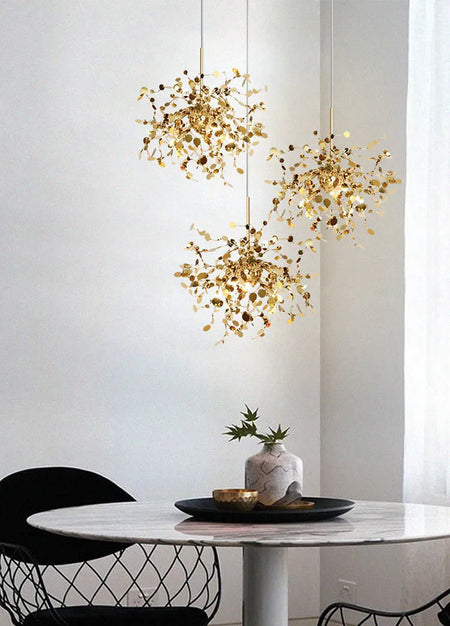 Chandelier - Modern LED Chrome Lamp for Dining Kitchen Bar SW-36210457 - SWEET-LIGHTS
