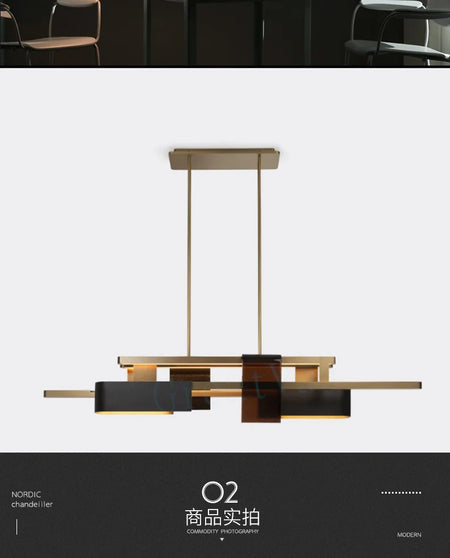 Pendant Light - Post Modern Nordic Chandelier Stainless Steel LED SW-36210458 - SWEET-LIGHTS