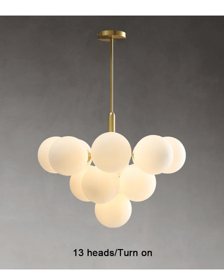 Pendant Light - Nordic Minimalist Glass Ball LED Chandelier for Home Decor SW-36210457 - SWEET-LIGHTS