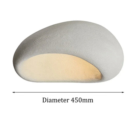 Ceiling Light - Modern Japanese Wabi Sabi Grey 45cm Lamp Coral Red SW-36210123 - SWEET-LIGHTS
