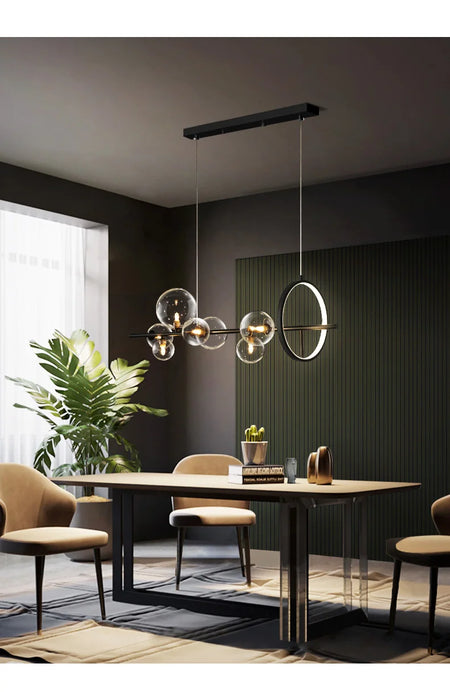 Pendant Light - Nordic LED Chandelier Clear Glass Ball Art Decor SW-36210457 - SWEET-LIGHTS