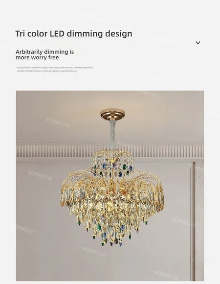 Chandelier - Home Decoration Crystal Chandelier Luxury Villa Lighting SW-36210458 - SWEET-LIGHTS