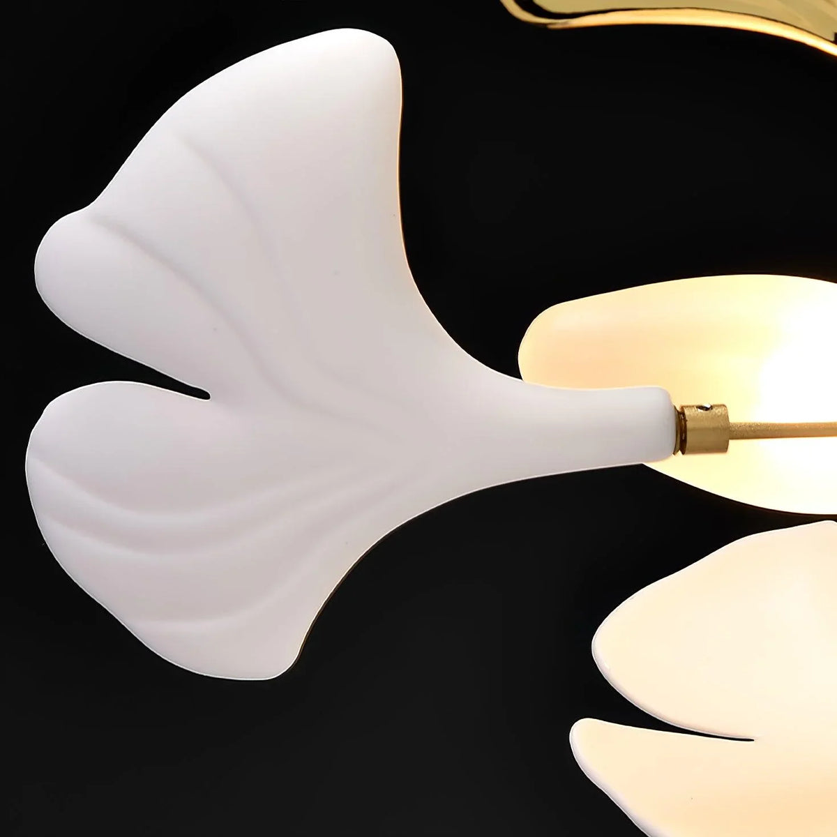 Chandelier - Nordic Modern Long Ginko Leaf Pendant Light for Living Room Dining Room Bedroom Kitchen SW-36210478 - SWEET-LIGHTS