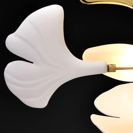 Chandelier - Nordic Modern Long Ginko Leaf Pendant Light for Living Room Dining Room Bedroom Kitchen SW-36210478 - SWEET-LIGHTS