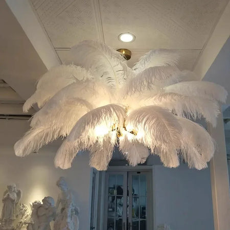 Pendant Light - Nordic Feather Ceiling Chandelier for Home Decoration Indoor Lighting SW-36210457 - SWEET-LIGHTS