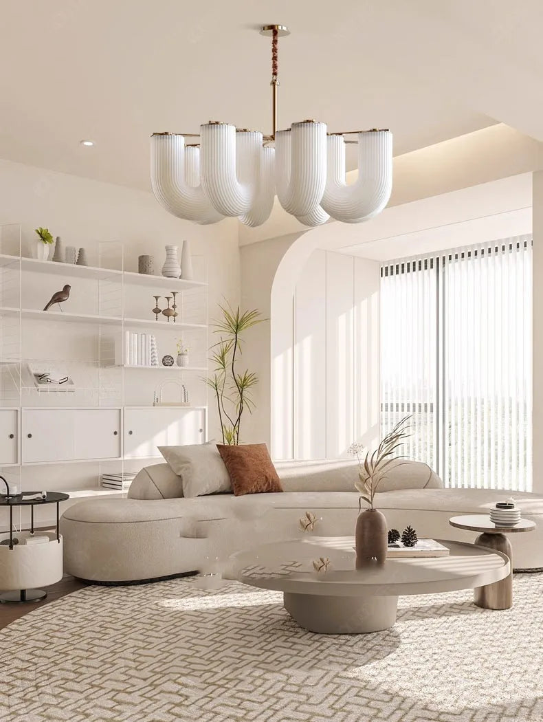 Pendant Light - Vintage Glass Luxury U Shaped Light for Dining Room and Kitchen SW-36210458 - SWEET-LIGHTS