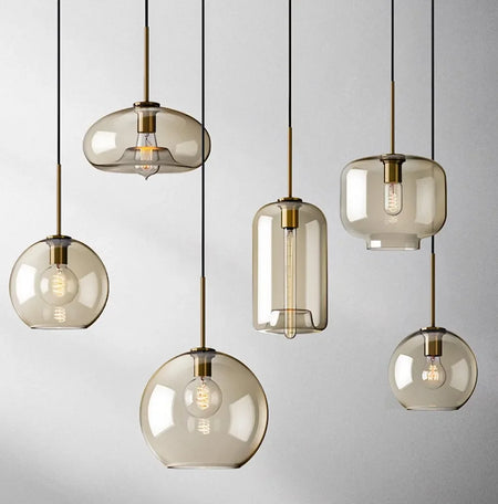 Pendant Light - Nordic LED Glass Chandelier Multi Head for Dining Room Living Room Bedroom Cafe SW-36210578 - SWEET-LIGHTS