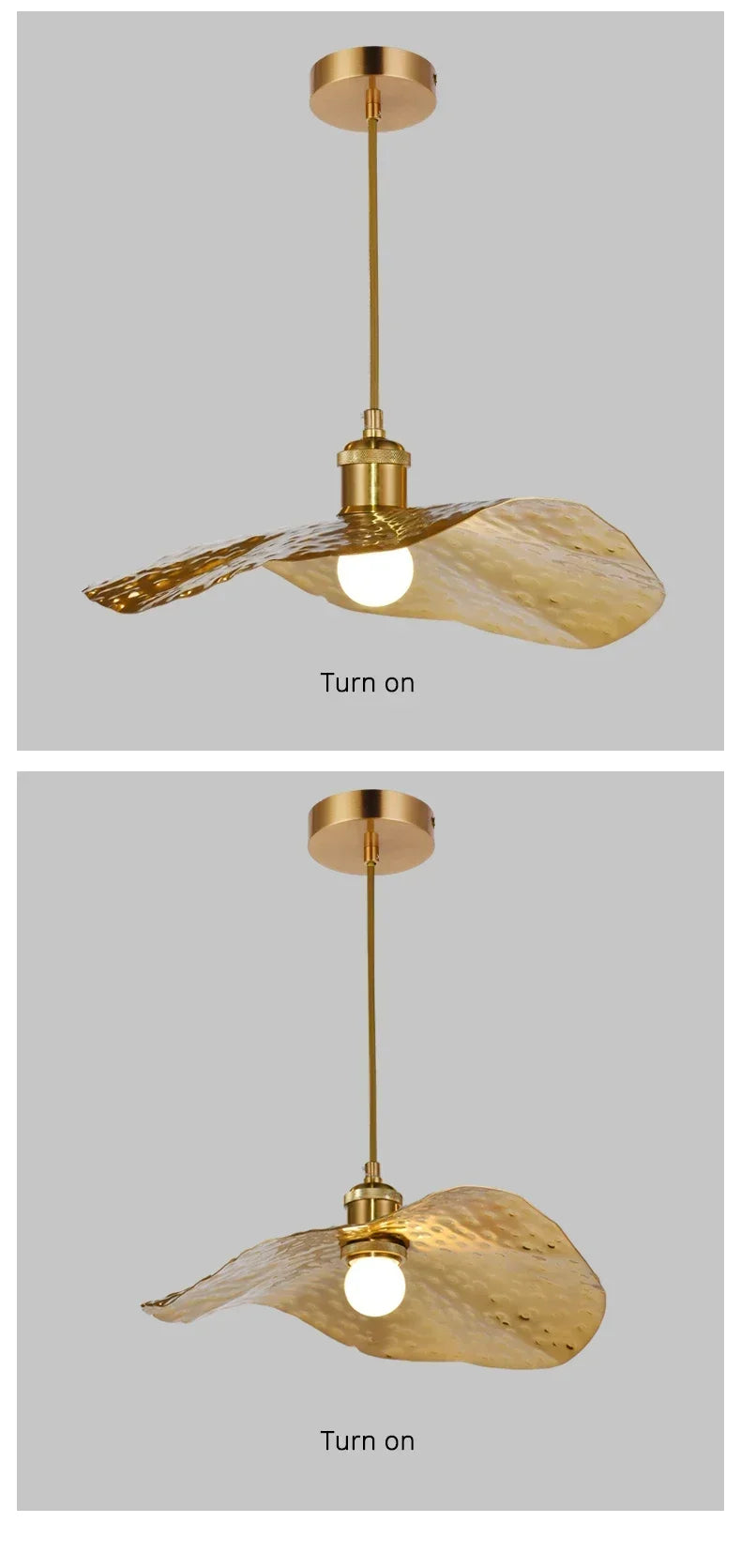 Pendant Light - New Chinese Lotus Leaf Chandelier for Kitchen Bar SW-36210458 - SWEET-LIGHTS