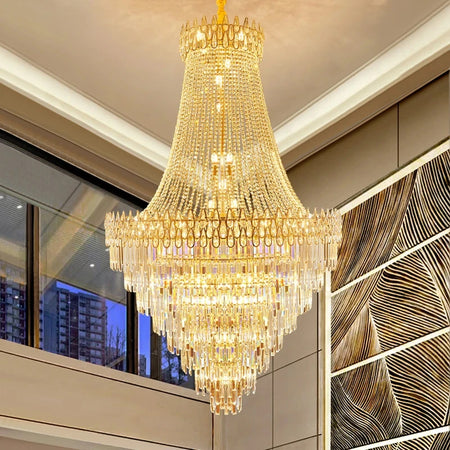 Chandelier - Nordic Modern Crystal Ceiling Light for Villa SW-36210345 - SWEET-LIGHTS