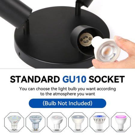 Spotlight - LED Ceiling Spotlights Replaceable Bulb Pendant Lamps Kitchen Decor Indoor Lighting SW-36210478 - SWEET-LIGHTS
