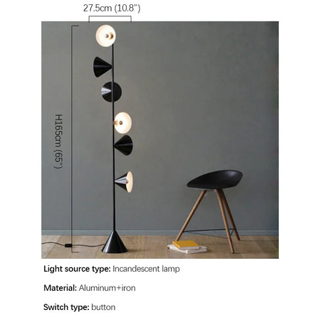 Floor Lamp - KARLOS Nordic Modern Designer Lighting Fixtures SW-36210123 - SWEET-LIGHTS