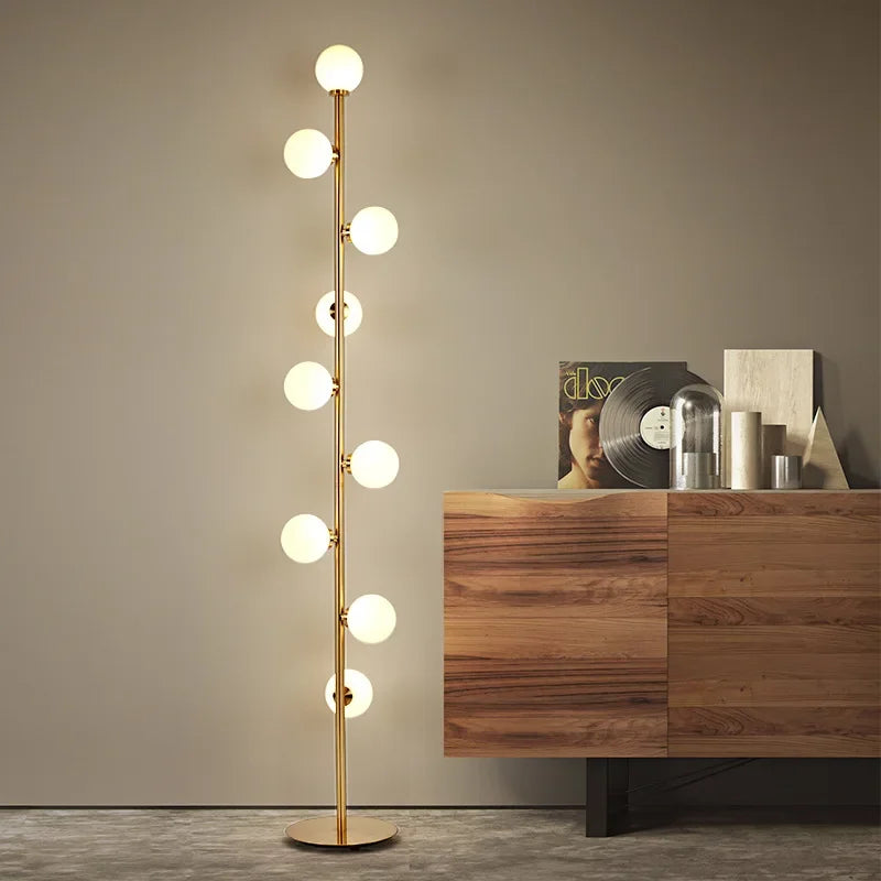 Floor Lamp - Modern LED Living Room Bedside Lamp Glass Ball Nordic Bedroom SW-36210123 - SWEET-LIGHTS