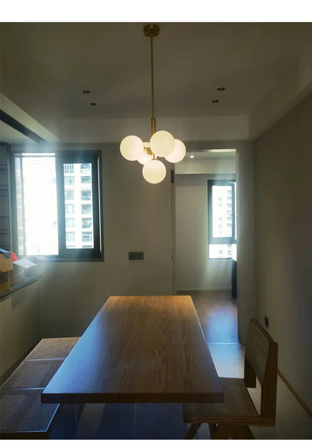 Pendant Light - Nordic Minimalist Glass Ball LED Chandelier for Home Decor SW-36210457 - SWEET-LIGHTS