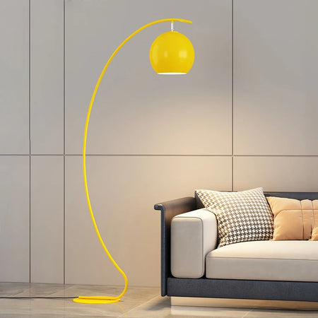 Floor Lamp - ULANI Nordic Yellow Fishing LED Decorative Light SW-36210124 - SWEET-LIGHTS