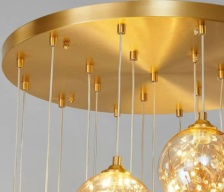 Chandelier - Nordic Home Decoration Stair Chandelier 6-30 Heads SW-36210347 - SWEET-LIGHTS