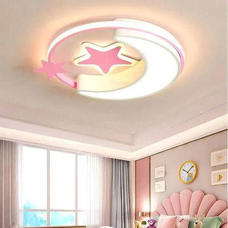 Children Lighting - Moon Star Led Ceiling Light Fixture For Kid Room Bedroom SW-36210234 - SWEET-LIGHTS