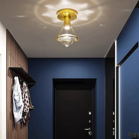 Wall Light - Modern LED Creative Diamond Crystal Wall Lamp Bedroom Bedside Living Room Sconce Indoor Lighting SW-36210123 - SWEET-LIGHTS