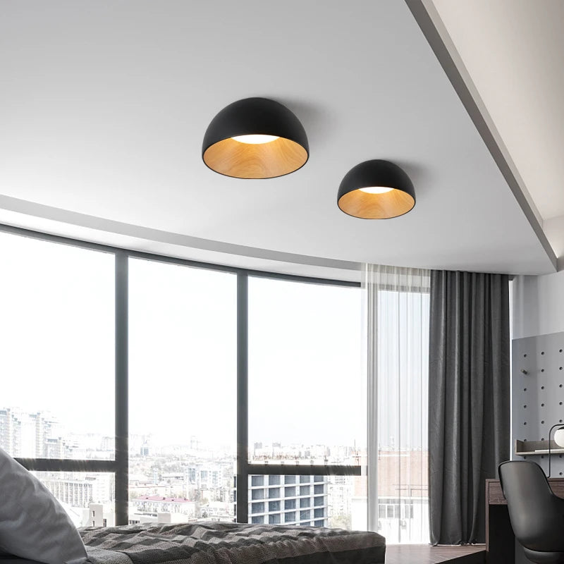 Ceiling Light - Designer Japanese Simple Wood Grain Ceiling Lamp SW-36210567 - SWEET-LIGHTS