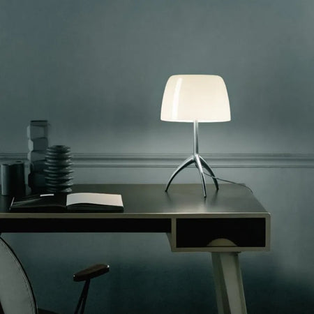 Table Lamp - Italian Designer Glass Shade Tripod Desk Light SW-36210345 - SWEET-LIGHTS