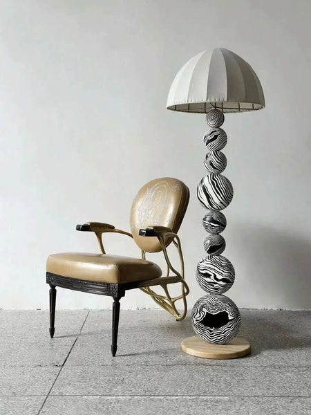 Floor Lamp - NEW Designer Hand-Painted Art Ball Lamp for Living Room Study Decor SW-36210478 - SWEET-LIGHTS