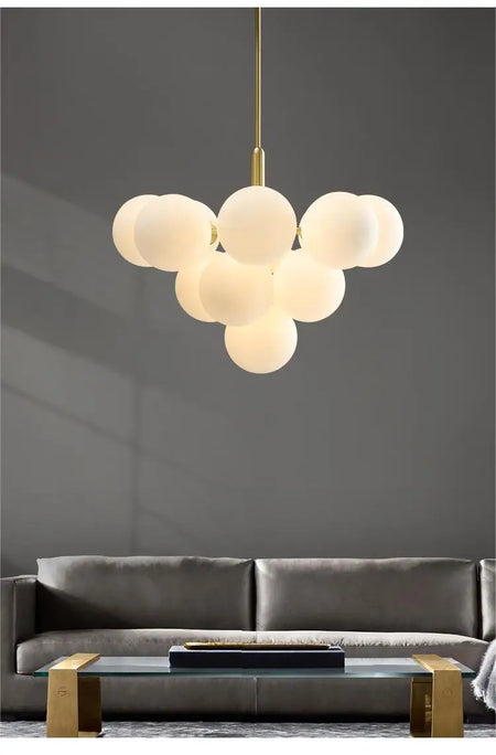 Pendant Light - Nordic Minimalist Glass Ball LED Chandelier for Home Decor SW-36210457 - SWEET-LIGHTS