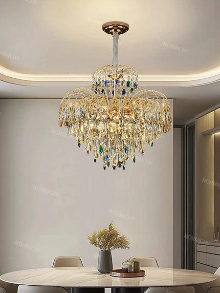 Chandelier - Home Decoration Crystal Chandelier Luxury Villa Lighting SW-36210458 - SWEET-LIGHTS