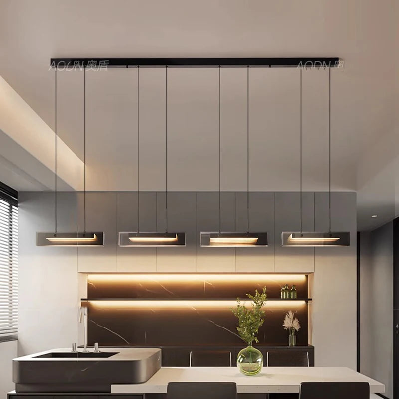 Pendant Light - Modern Dine Dining Room LED Chandelier SW-36210457 - SWEET-LIGHTS