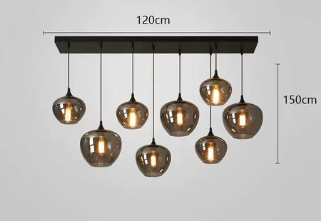 Pendant Light - Modern Dine Dining Room LED Chandelier SW-36210345 - SWEET-LIGHTS