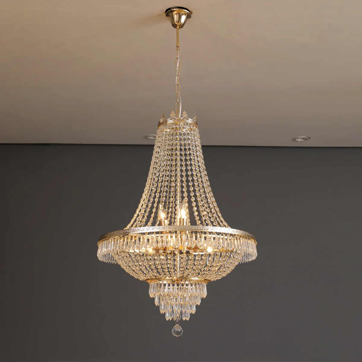 Chandelier - LED Pendant Light Luxury European-Style Crystal SW-36210123 - SWEET-LIGHTS