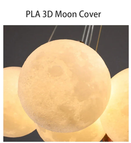 Pendant Light - Modest Ceiling Hanging 3D Moon Lamp SW-36210678 - SWEET-LIGHTS