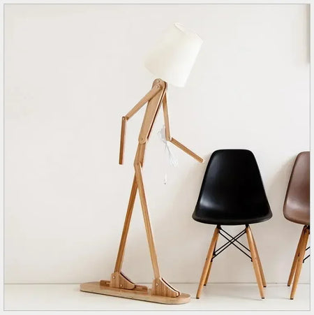 Floor Lamp - Japanese Style DIY Wooden Nordic Light SW-36210458 - SWEET-LIGHTS