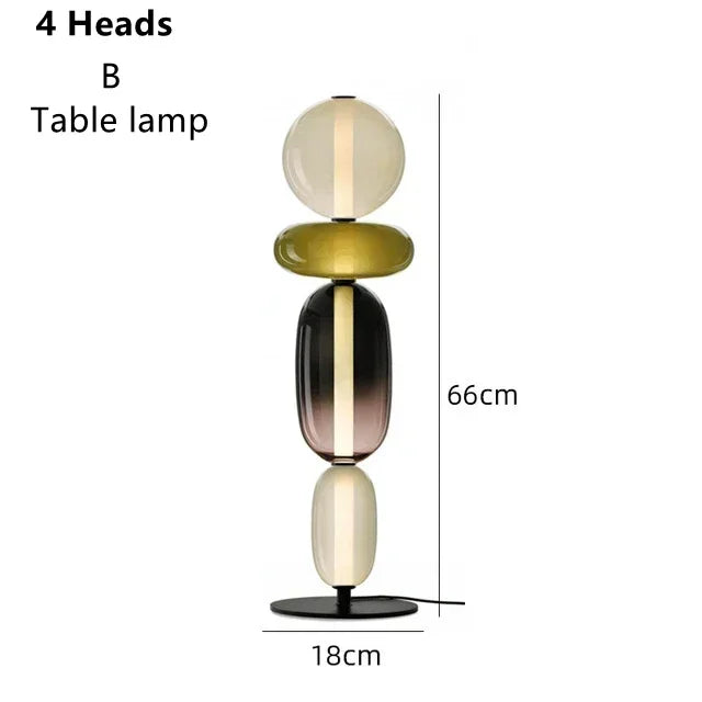 Floor Lamp - Italian Colored Glass LED Designer Light SW-36210458 - SWEET-LIGHTS