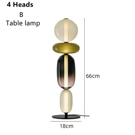 Floor Lamp - Italian Colored Glass LED Designer Light SW-36210458 - SWEET-LIGHTS