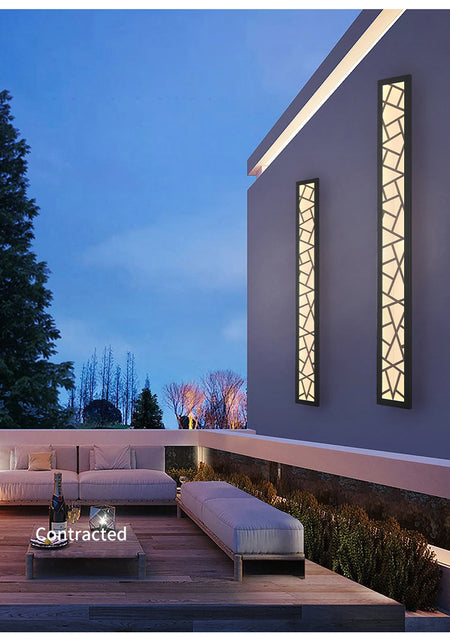 Outdoor Light - Waterproof Outdoor Wall Lamp LED IP65 Aluminum Sconce 110V 220V SW-36210458 - SWEET-LIGHTS