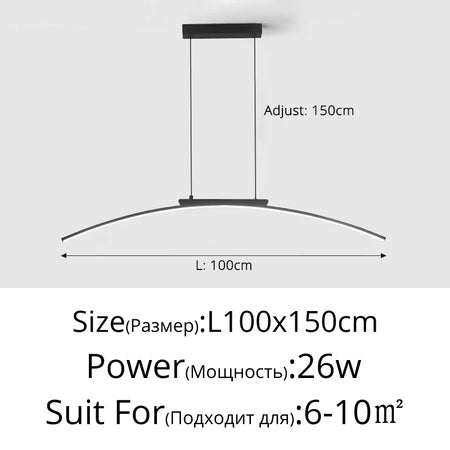Pendant Light - Modern Restaurant Chandelier Nordic Minimalist Lamp SW-36210987 - SWEET-LIGHTS