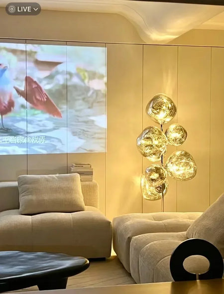 Floor Lamp - Nordic Designer's Light Luxury Lava Large Sofa Side Fixture SW-36210345 - SWEET-LIGHTS